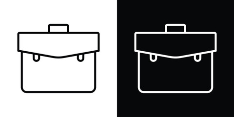 Briefcase icon Graphic vector set for ui design