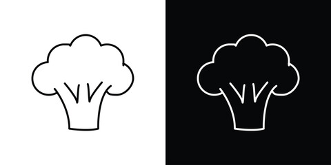 Broccoli icon Graphic vector set for ui design