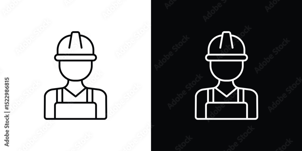 Poster builder icon graphic vector set for ui design