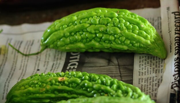 Caraili for sale in a southern market in Trinidad and Tobago dated June 5, 2025
