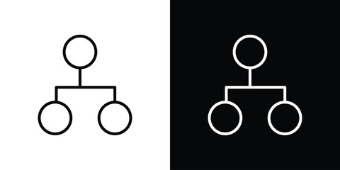 Code branch icon Graphic vector set for ui design