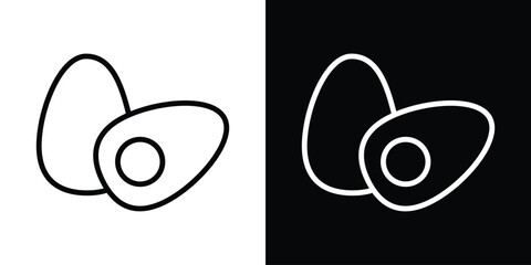 Egg icon Graphic vector set for ui design