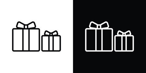 Gifts icon Graphic vector set for ui design
