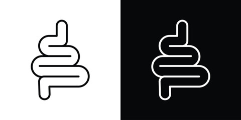 Gut icon Graphic vector set for ui design