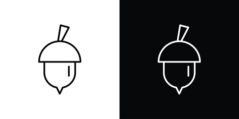 Hazelnut icon Graphic vector set for ui design