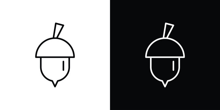 Hazelnut icon Graphic vector set for ui design