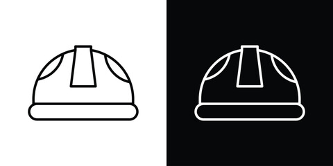 Helmet icon Graphic vector set for ui design