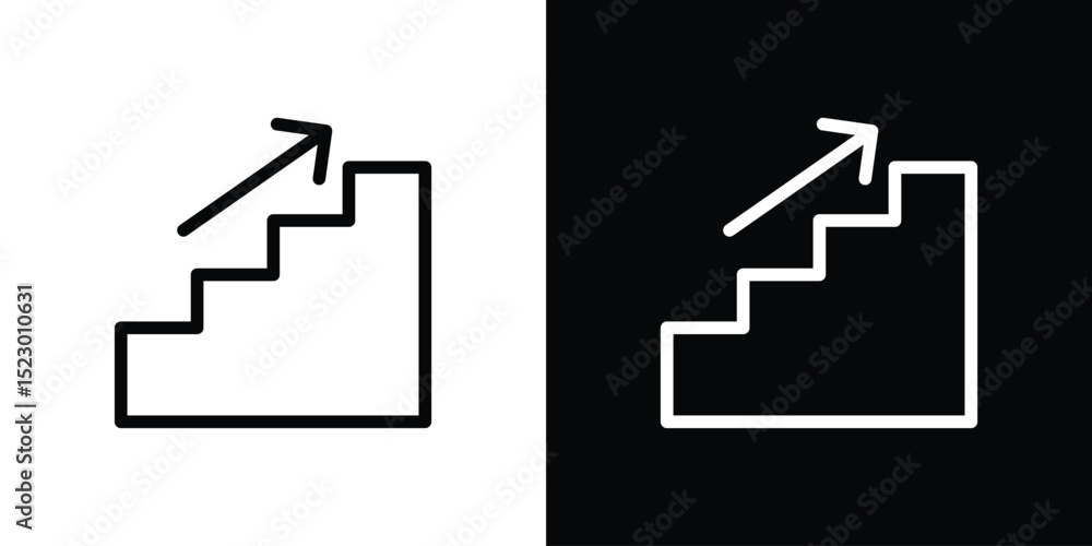 Aufkleber Next steps icon Graphic vector set for ui design