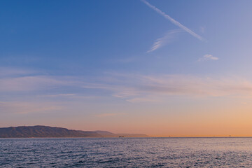 Fototapeta premium 夕焼けと海