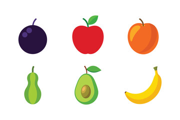 Delicious Fruit Vector Illustrations for Print