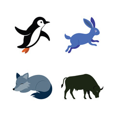 Cute Animal Vector Pack for Design Projects