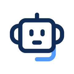 ai assistant outline color icon