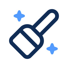 magic brush outline color icon