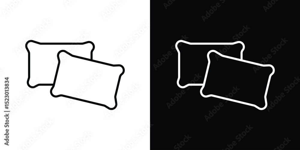 Canvas Prints pillow icon graphic vector set for ui design