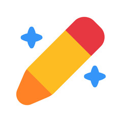 magic write flat icon