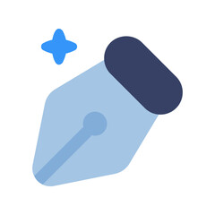pentool ai flat icon