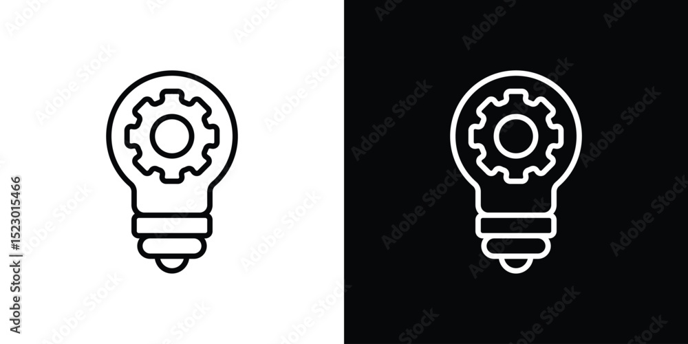 Aufkleber project development icon graphic vector set for ui design