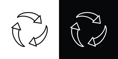 Reuse icon Graphic vector set for ui design