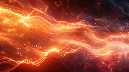 Abstract fiery energy waves (1)