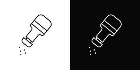 Salt shaker icon Graphic vector set for ui design