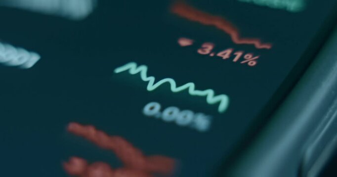 Last 24 hours percentage of increase and decrease of cryptocurrency prices