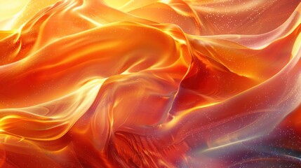 Fototapeta premium Abstract fiery, flowing textures