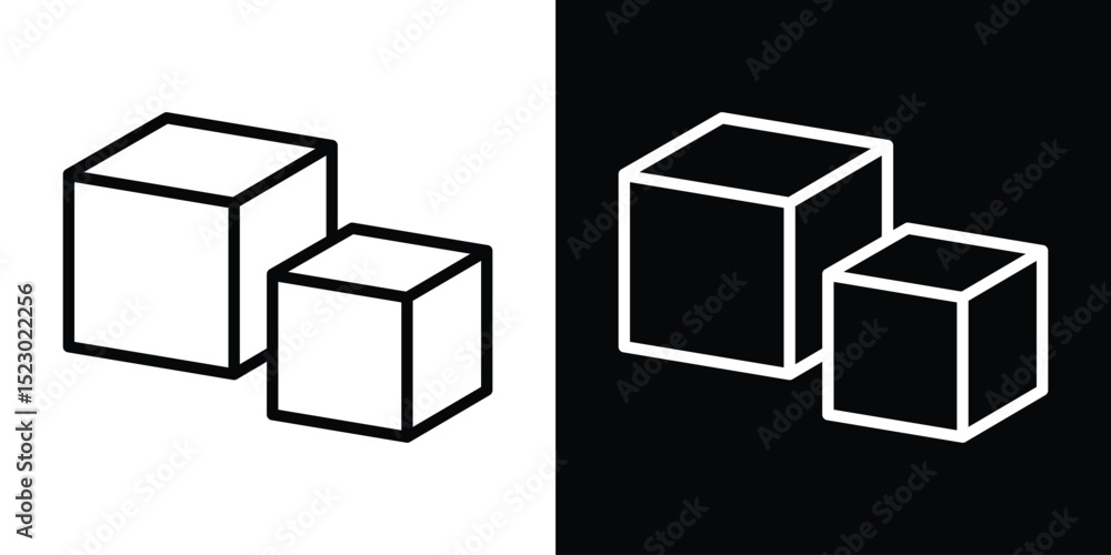 Poster sugar icon graphic vector set for ui design