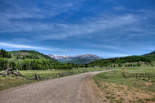 Chama, New Mexico, United States.  Private ranch which is home to 2000+ elk. Along the NM and CO border.