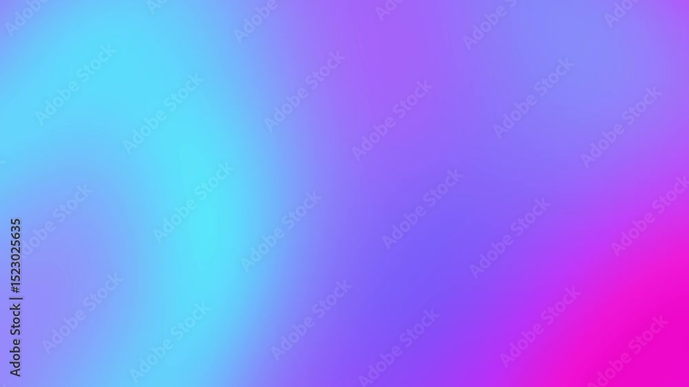 Wall mural colorful neon gradient loop. vivid pink-purple-blue flow animation, stylish abstract loop. bright so