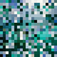 Fototapeta premium Colorful abstract mosaic background. Pixel effect. Camo and camouflage.