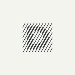 D logo line 