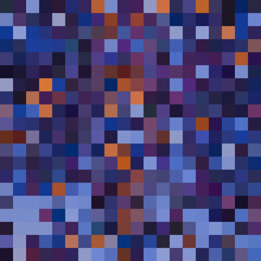 Colorful abstract mosaic background. Pixel effect. Camo and camouflage.