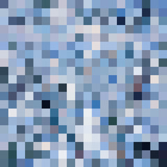 Colorful abstract mosaic background. Pixel effect. Camo and camouflage.