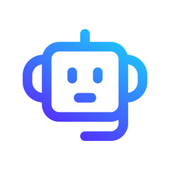 ai assistant gradient icon