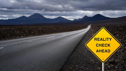 Reality Check Ahead Navigating Life's Uncertain Road