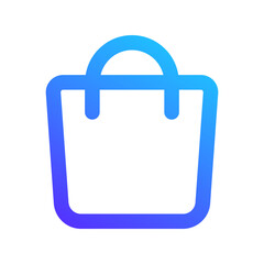 bag gradient icon