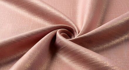 Elegant Rose Gold Textile Pattern With Twisting Design Element