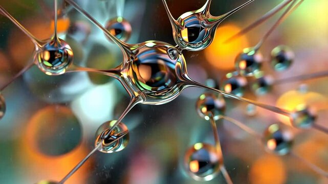 Colorful Glass Sphere Decoration with Gold Pattern for Holiday Illustration