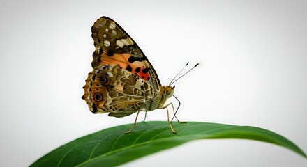 butterfly on leaf