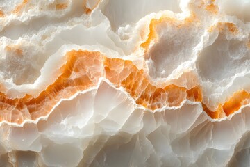 Luxury Marble Texture with Organic Veins &ndash; Polished Stone for Design