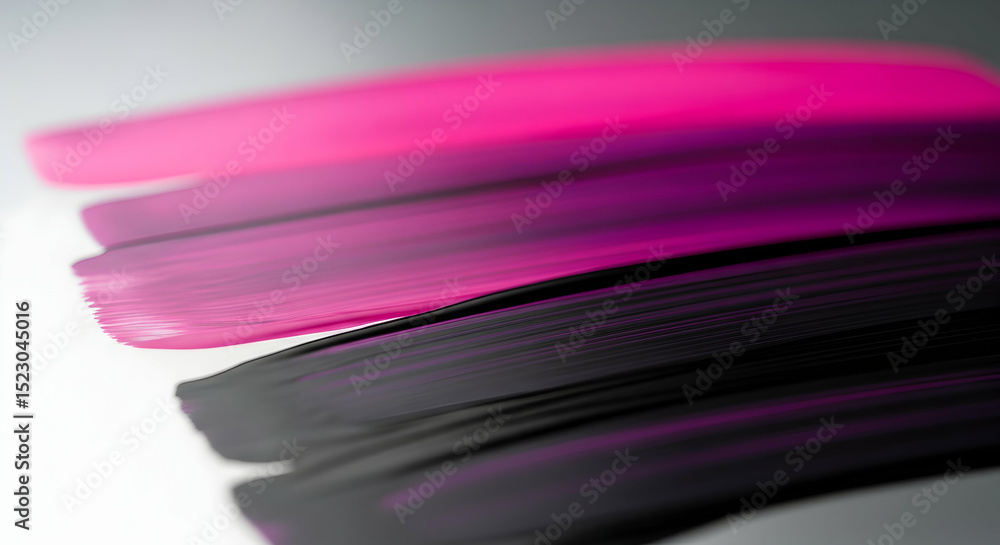 Poster abstract gradient texture created with colorful acrylic paint strokes
