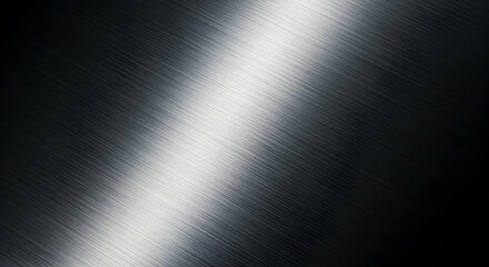 Subtle Radiance Over Dark Metallic Texture For Industrial Designs