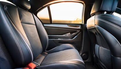 elegant and modern car seats featuring advanced ai controlled ventilation technology