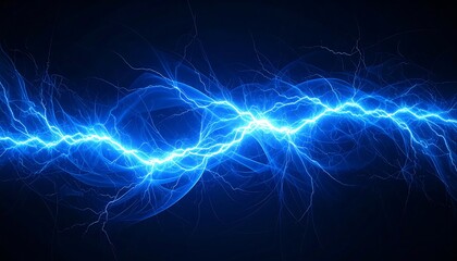 Abstract electric current design