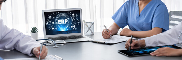 ERP enterprise resource planning software for brisk business to plan the marketing strategy