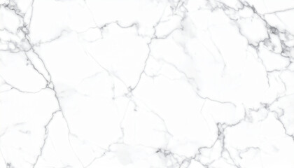 White marble background with elegant veining patterns suitable for various design projects
