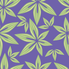 Floral pattern design, vector illustration background