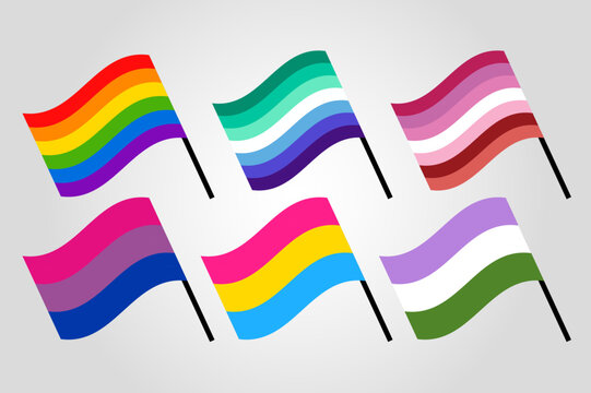 Lgbt pride month flags collection2.ai