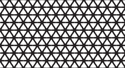 Fototapeta premium abstract geometric seamless triangle pattern black and gray color