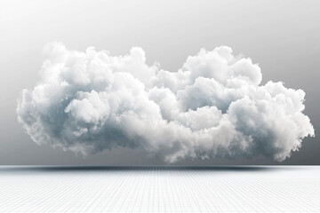 Nube sobre suelo